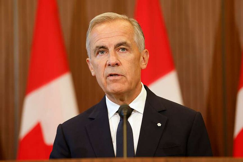 Prime Minister Mark Carney speaks about Canada